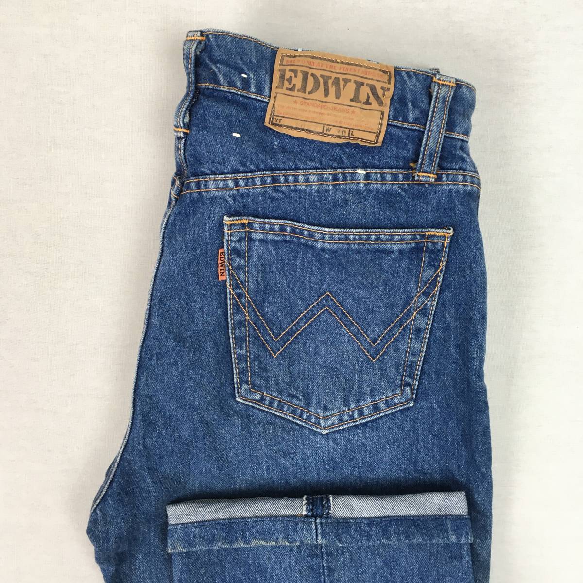 EDWIN エドウィン 1057 1057-92 W30 デニム パンツ ジーンズ ジップフライ 紙パッチ拍卖