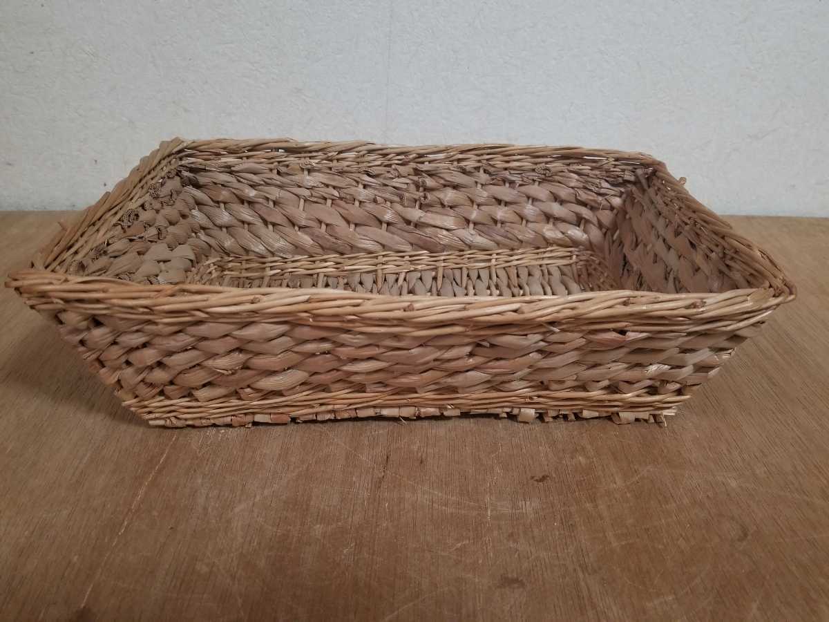 昭和 かご 小物入れ 天然生活 昭和レトロ 籐かご バスケット拍卖