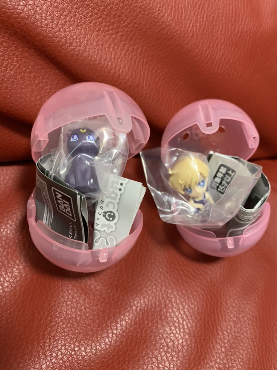 新品!セーラームーン ハグコット3★ルナ セーラーウラヌス ガシャポン フィギュア拍卖