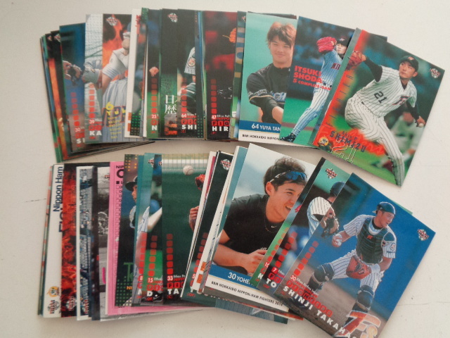 c34-60【1円~】日本ハムファイターズ ベースボールカード 64枚セット拍卖