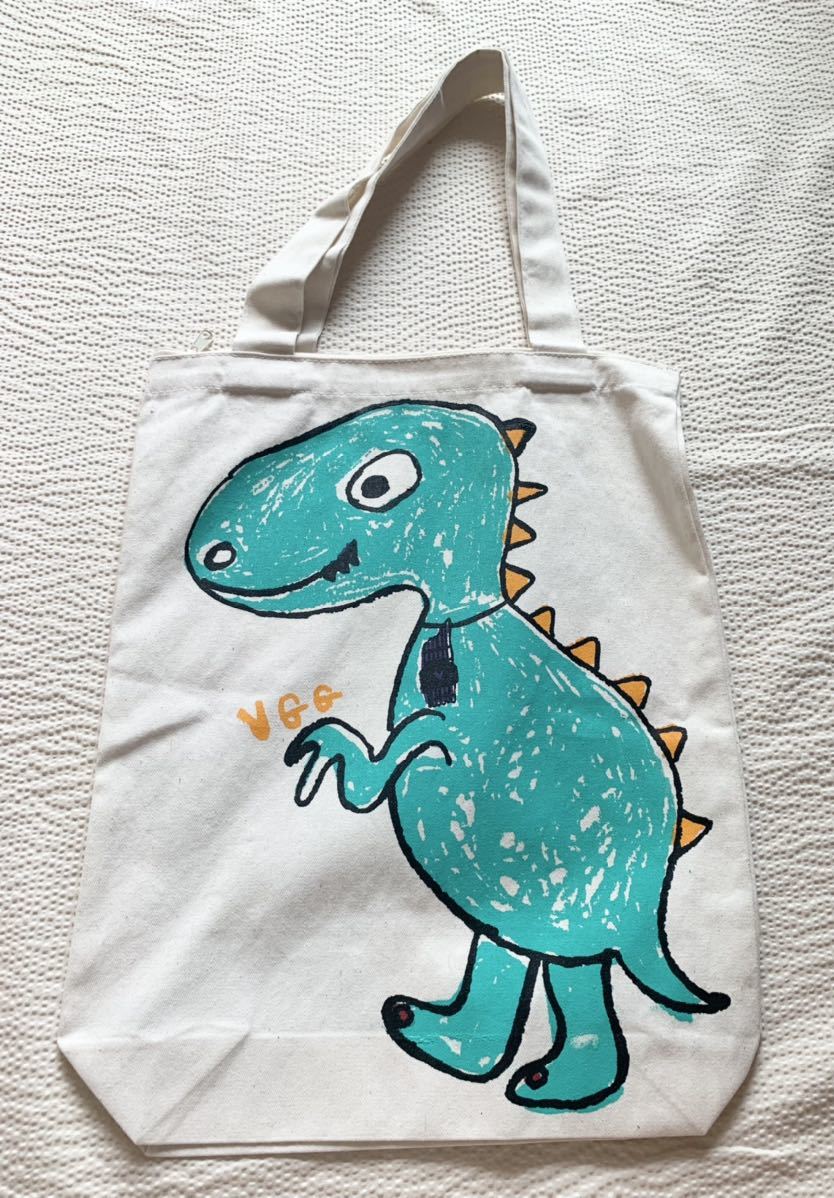 ☆VANILLA GATE-GALA☆恐竜バッグ水色拍卖