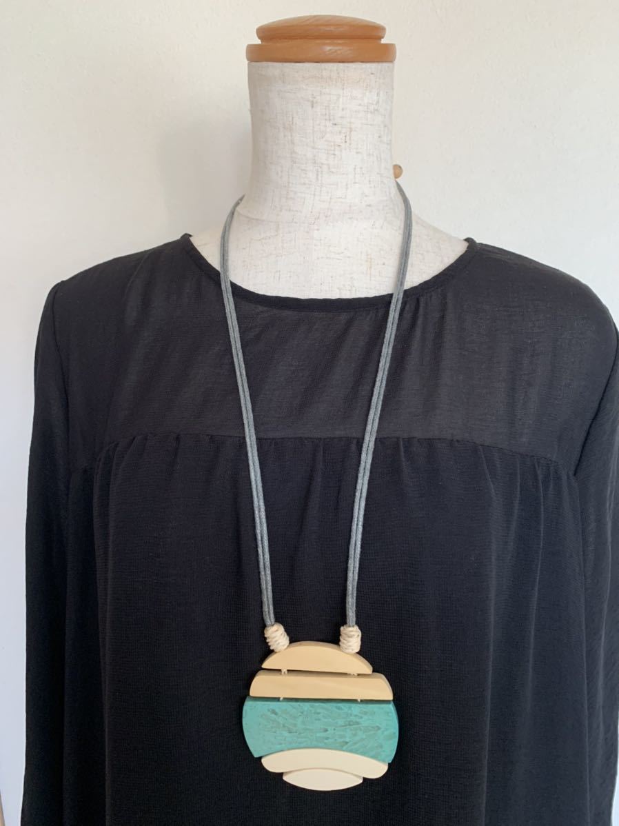 ☆ウララ☆ウッドネックレス☆No.45拍卖