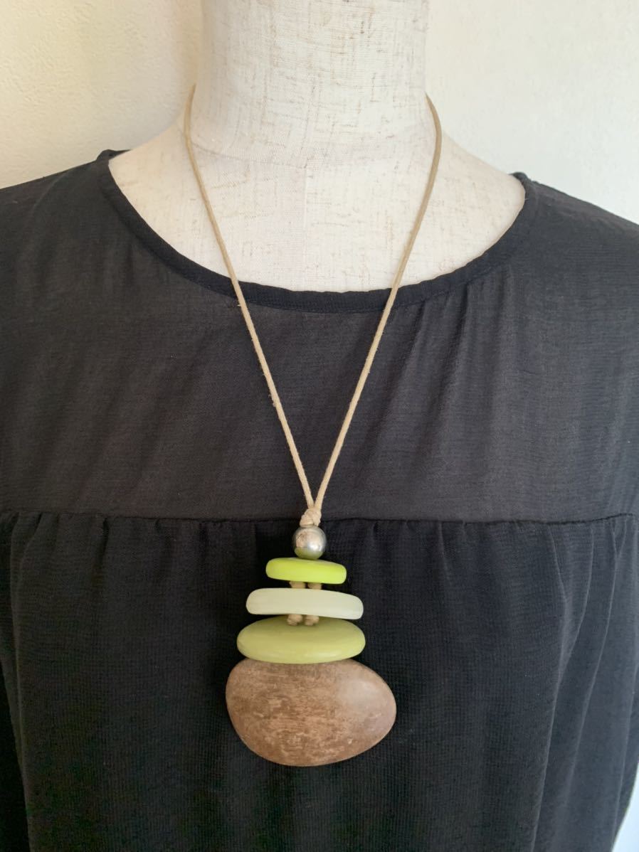 ☆ウララ☆ウッドネックレス☆No.51拍卖