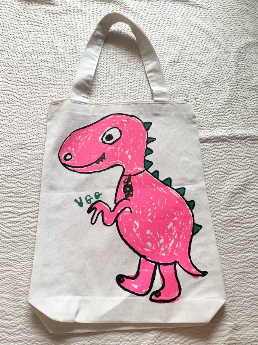 ☆VANILLA GATE-GALA☆恐竜バッグピンク色拍卖