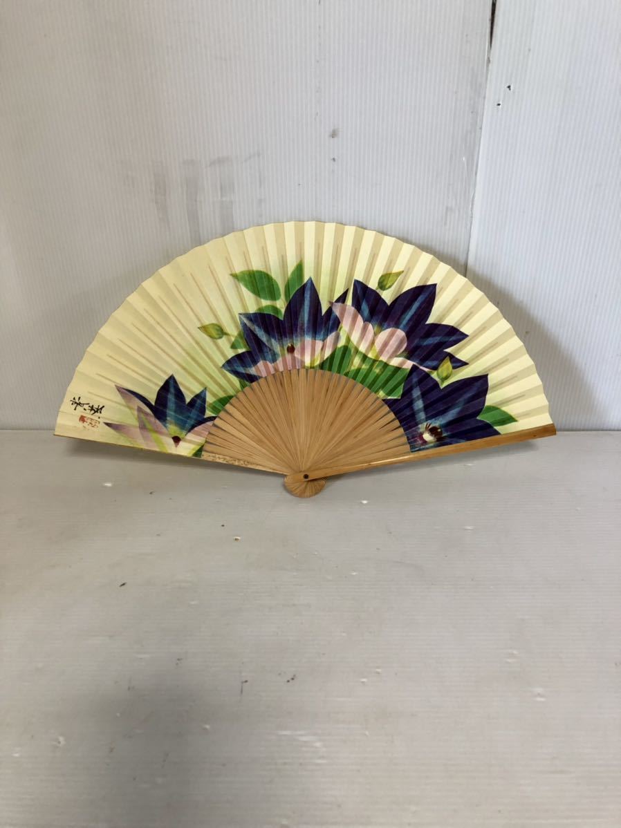 京扇子 扇子 レトロ アンティーク 和装小物拍卖