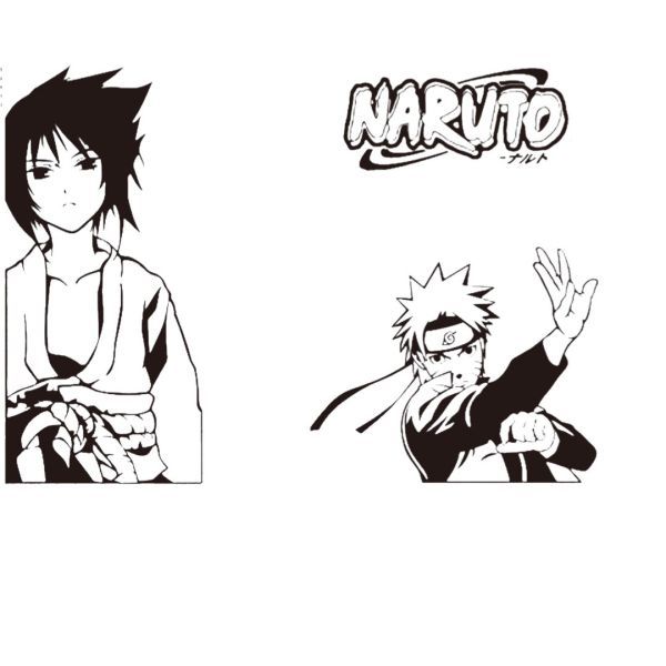 シール ウォールステッカー カーステッカー naruto 渦巻ナルト うちはサスケ 子供 木の葉隠れの里 痛車 防水拍卖