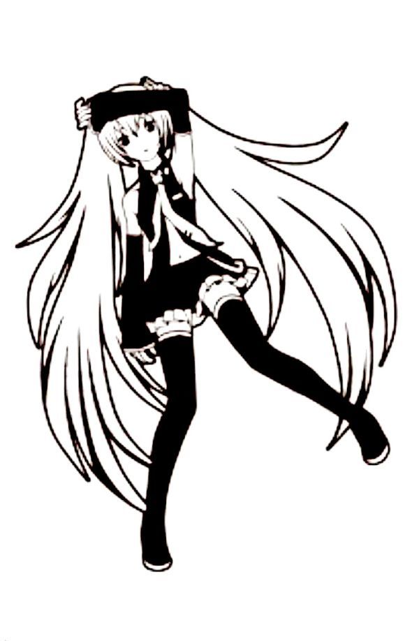 シール ボーカロイド 初音ミク ステッカー パソコン 28*35 手全身 カーステッカー バイク デカール バイク拍卖