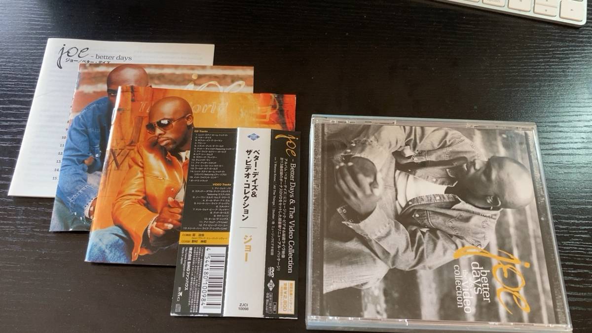 Joe / Better Days & The Video Collection CD+DVD 歌詞対訳解説付き拍卖