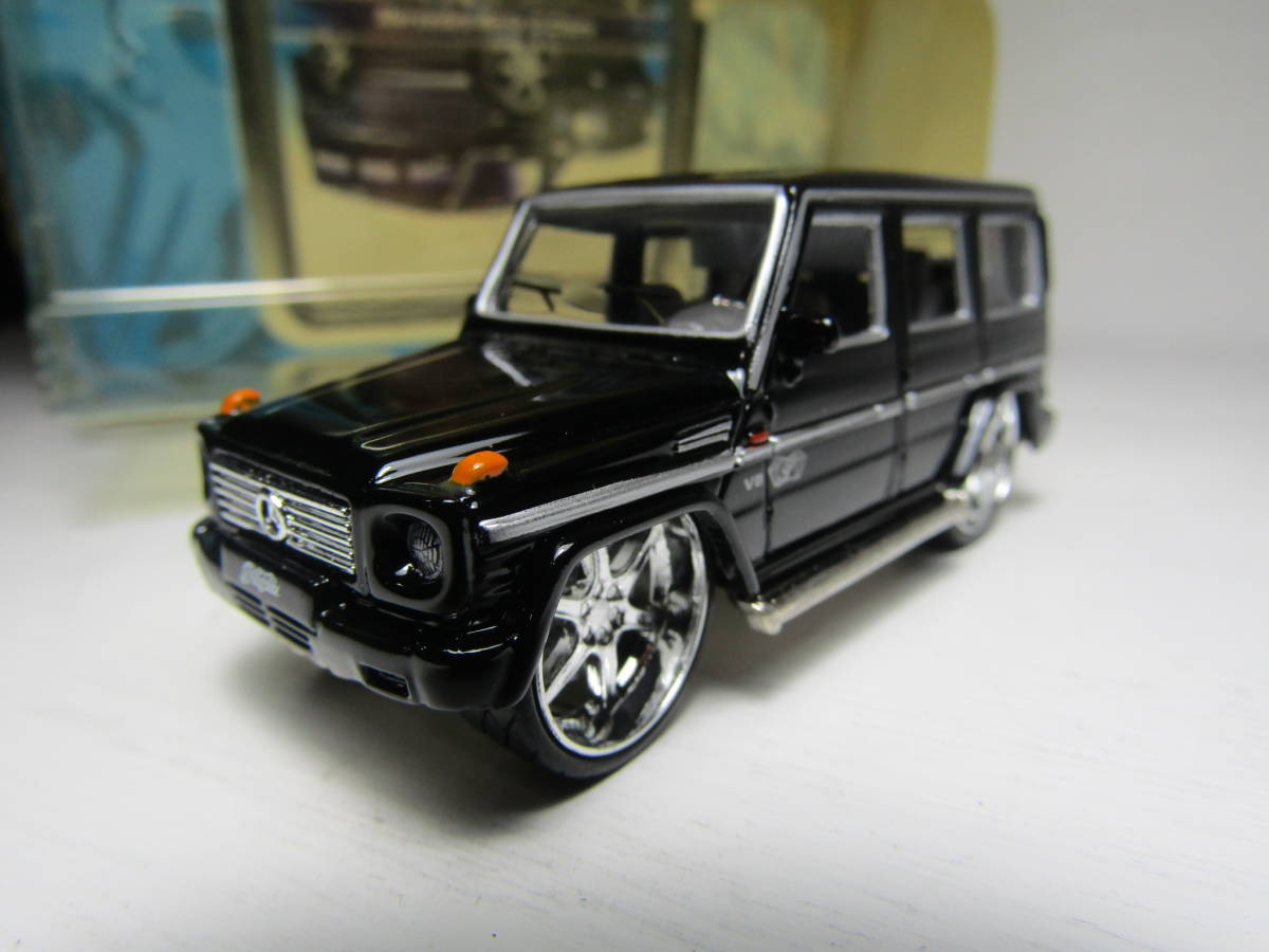 Mercedes Benz 1/64 メルセデスベンツ G Class 大径ホイール 深リム Players Luxury Collection Daimler-Benz Maisto ベンツ Gクラス 未展 拍卖