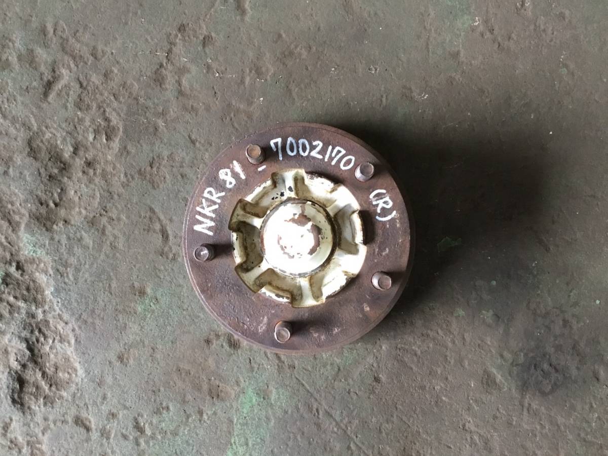 ② NKR81 H.17年 エルフ フロント ブレーキ バブ&ローター(R) X 22711 ヤフオク 即日発送可 インデペ 22kg 左右兼用拍卖