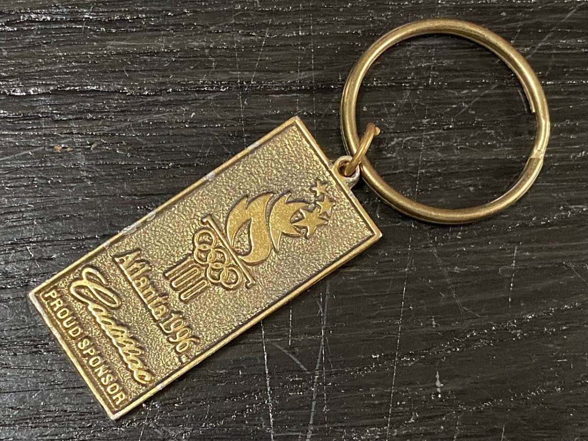 US ビンテージ キーホルダー Cadillac キャデラック 1996年 アトランタ オリンピック  自動車販売店 カーディーラー yyy7拍卖