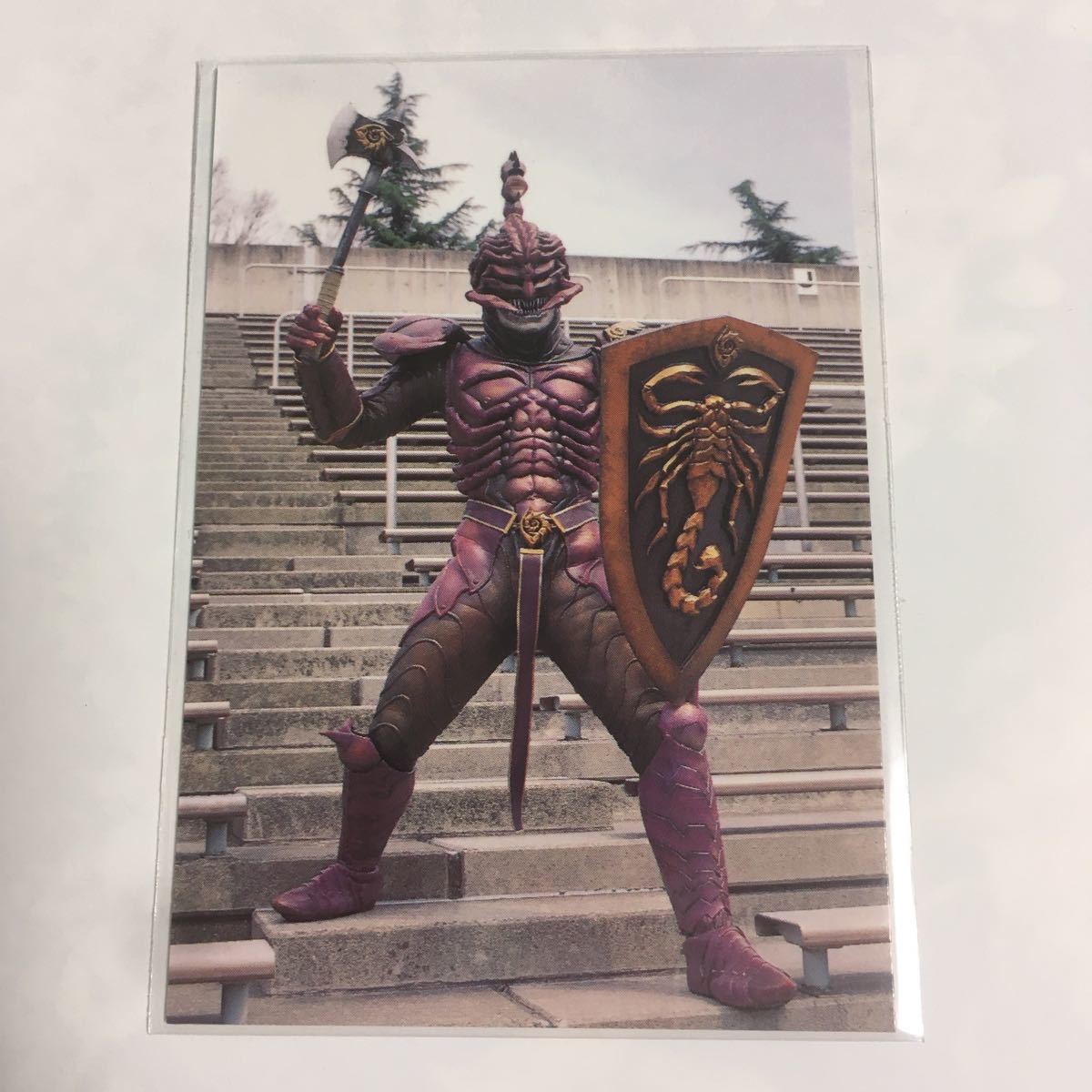 カルビー仮面ライダーR 296 第2記録 スコーピオンロード レイウルス・アクティア拍卖