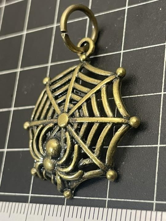 スパイダー★蜘蛛の巣★スパイダーウェブ★ペンダント・キーホルダー拍卖