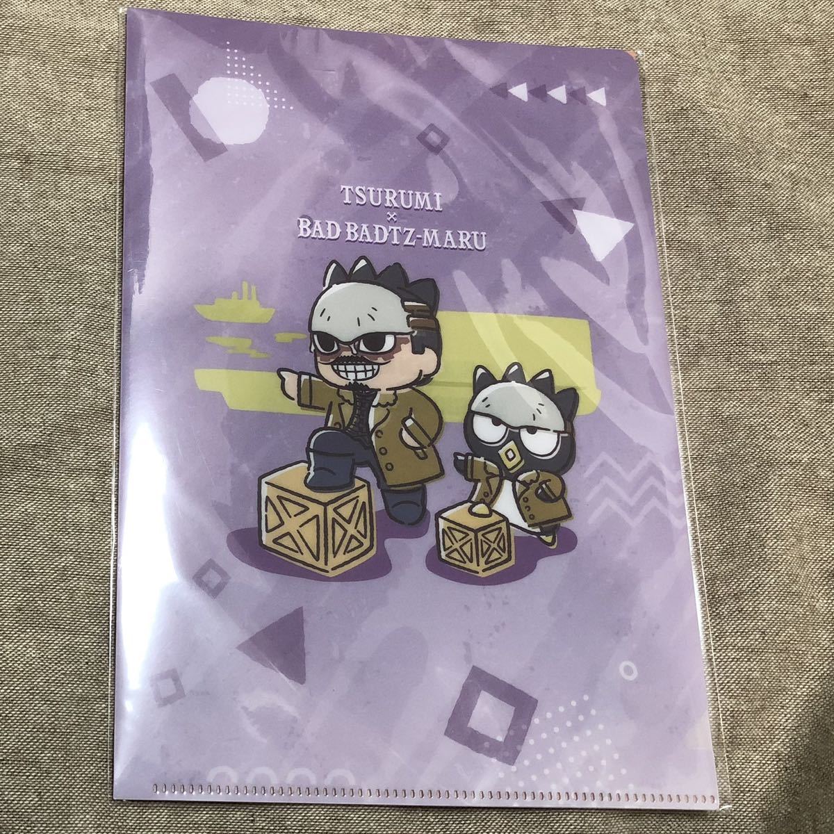 ゴールデンカムイ クリアファイル 鶴見篤四郎 サンリオ バッドばつ丸 鶴見 鶴見中尉拍卖