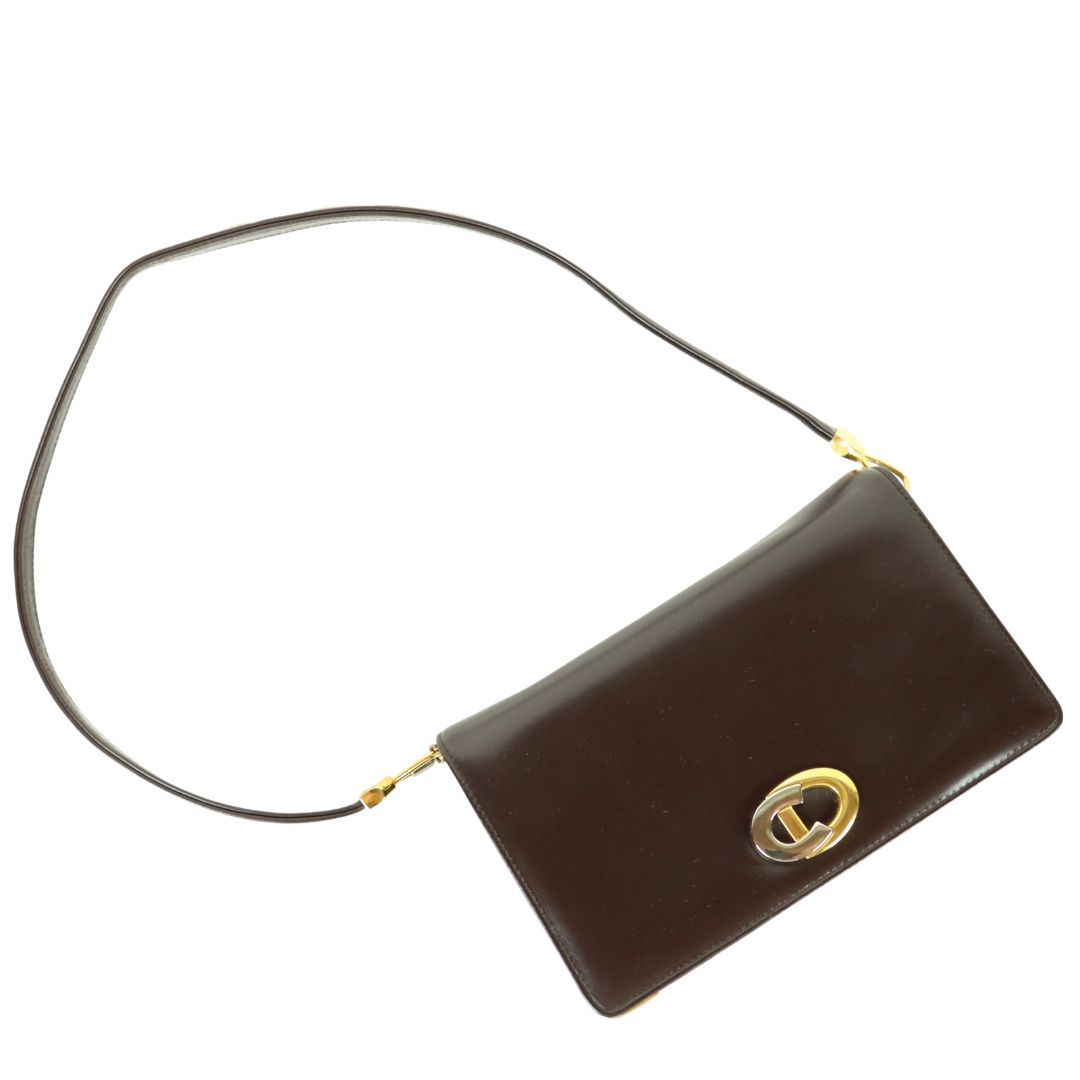 良品 クリスチャン ディオール CDロゴ 財布付き ミニ ショルダーバッグ (01243)拍卖