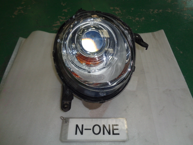 N-ONE JG1 右ヘッドランプユニット HID 即決 6093拍卖