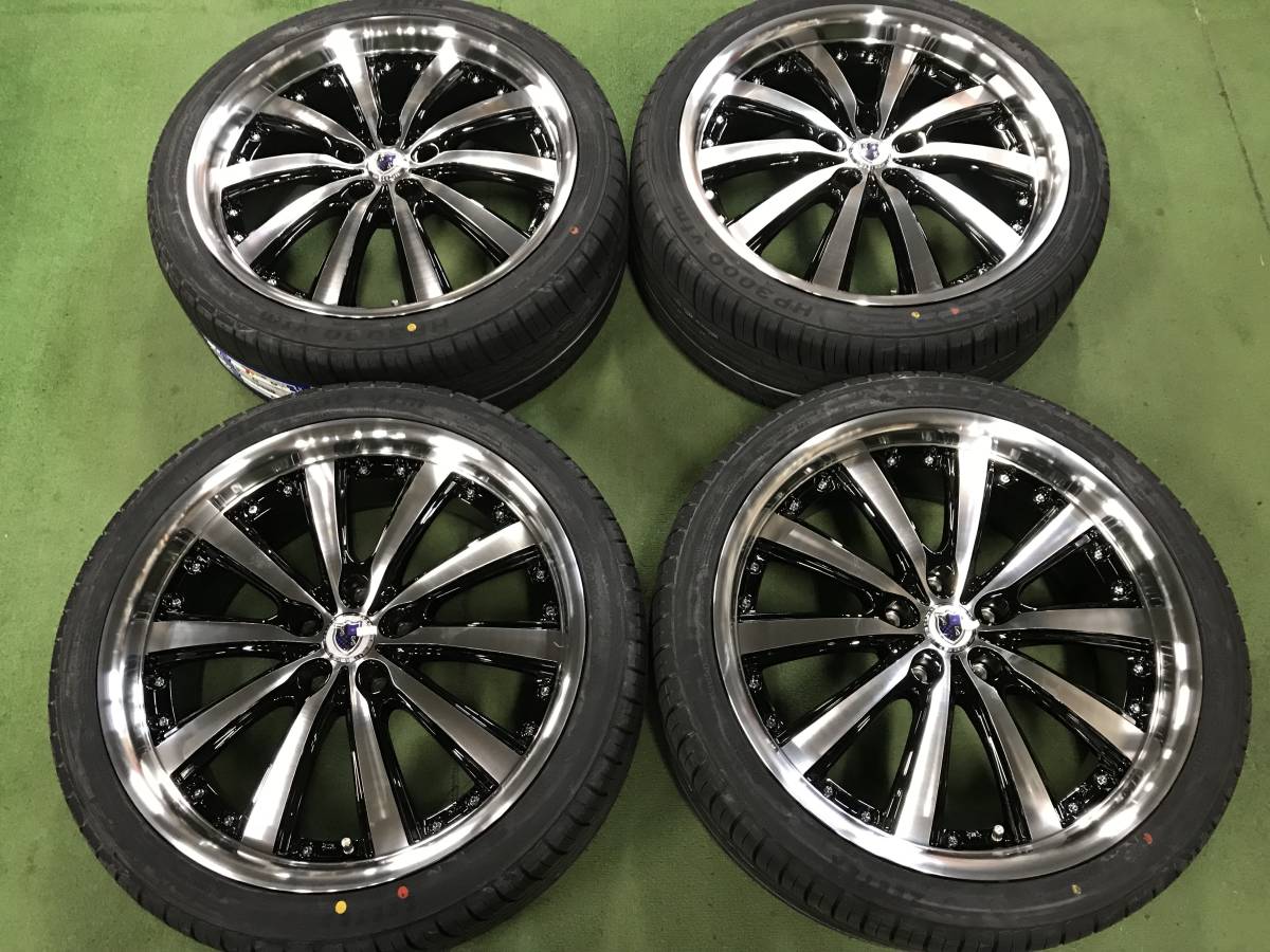 送料無料 19インチ 新品展示品セット 共豊 シュタイナー VS5 おすすめ輸入タイヤ 225/40R19 2022年製造 オデッセイ エスティマ カムリ拍卖