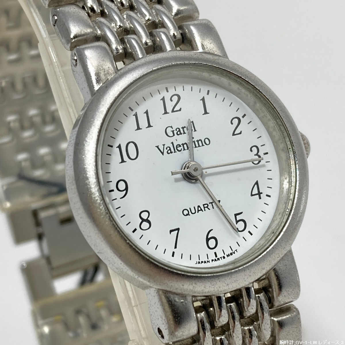 【未使用 / 即決 / 送料185円】 GAREL VALENTINO 日本製ムーブメント GV-1-LW シンプル文字盤 ブレスタイプ レディース腕時計 20731-1拍卖