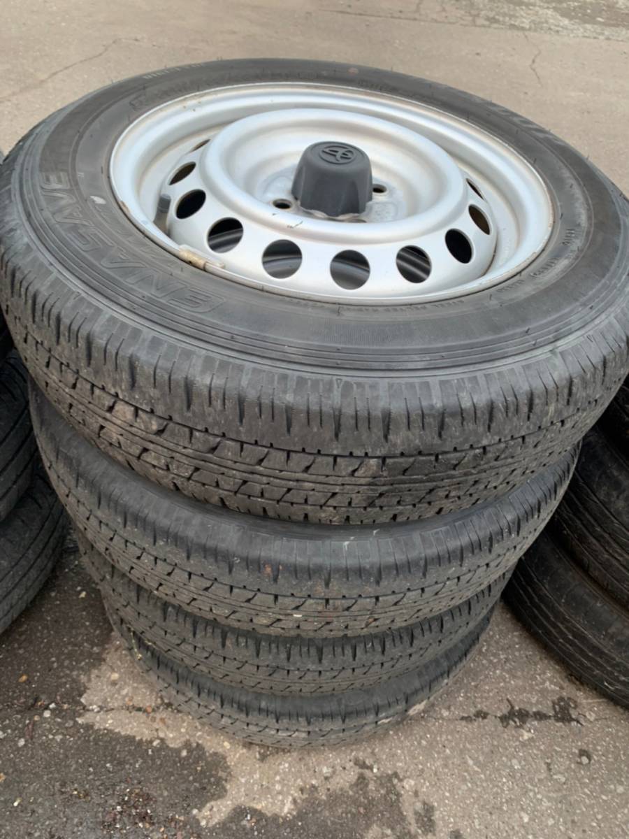 Y719 155/80R14 88/86LT DUNLOP ダンロップ 2019年 PCD100 4H 5J PROBOX SUCCEED NCP165 4本セット拍卖