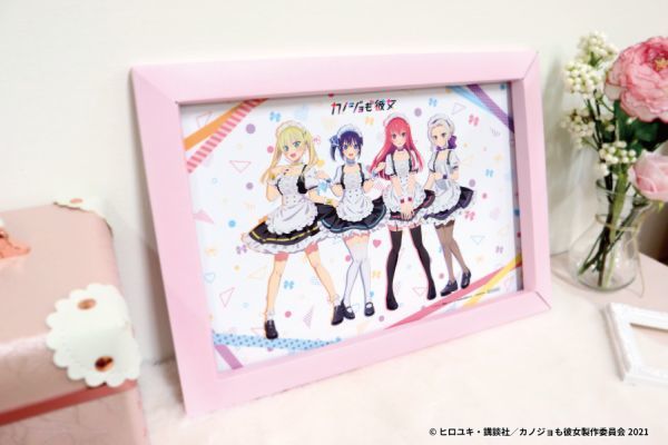 ◆新品◆ カノジョも彼女 キャラ福くじ ラスト福賞 描き下ろしイラストポートレート 佐木咲 水瀬渚 星崎理香 桐生紫乃 かのかの figure拍卖