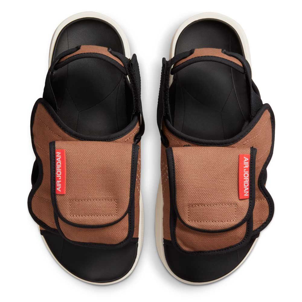 ■ナイキ ジョーダン LS スライド サンダル ブラウン/ブラック 新品 25.0cm US7 NIKE JORDAN LS SLIDE 2way ポケット付 CZ0791-201拍卖