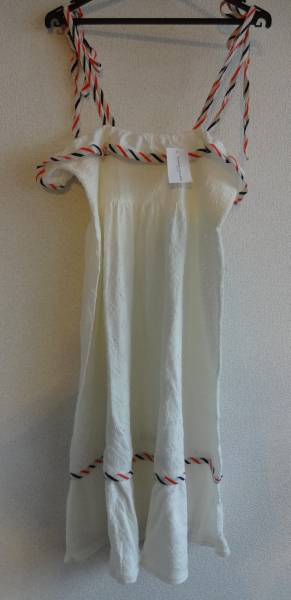 Mサイズ ツモリチサト★ワコール新品ワンピース☆レース*ボーダー リボン ストラップ IV ルームウエア 送料185円追跡OK!拍卖