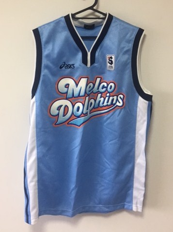 激レア 美品 バスケ スーパーリーグ 三菱電機メルコドルフィンズ アシックス ユニフォーム サイズL拍卖