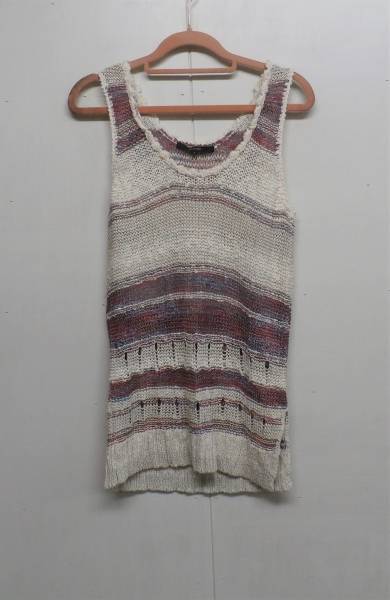 13920 ◆ トゥモローランド:MACPHEE 重ね着などにも! ノースリーブ トップス サイズ1 日本製拍卖