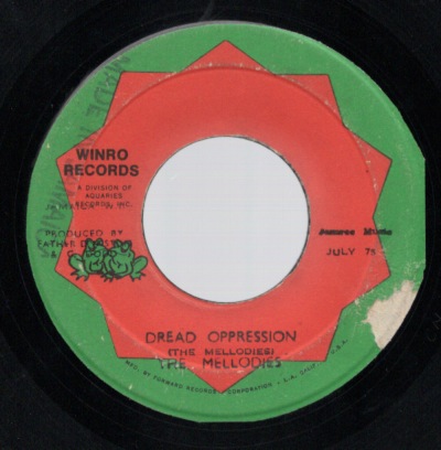 Dread Oppression . Version / The Mellodies拍卖