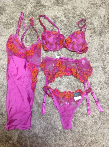 Wacoal StudioFive 魔性の女SEXYな勝負ランジェリーセットC65新品タグ付拍卖