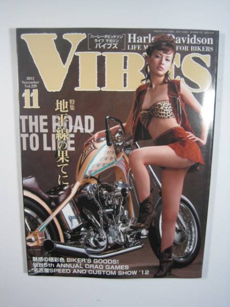 バイブズ 2012 11月号 VIBES ハーレーダビットソン バイブズ 三浦まい VIBES (バイブズ) 拍卖