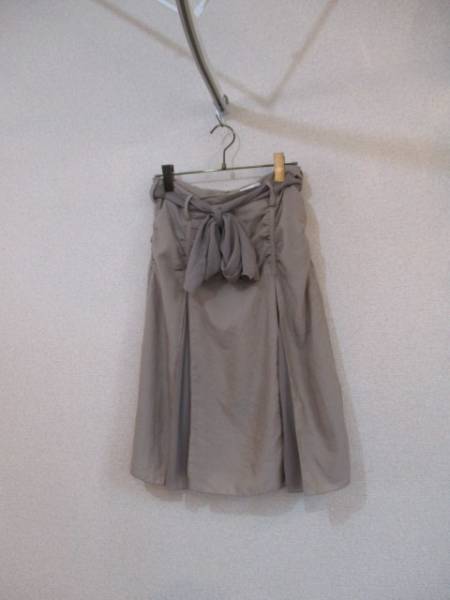 ANNALUNAベージュデザインスカート(USED)70217)拍卖