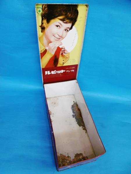 ジャンク品★かぜに今すぐ1本*ルピットアンプル*ブリキ缶*昭和...拍卖