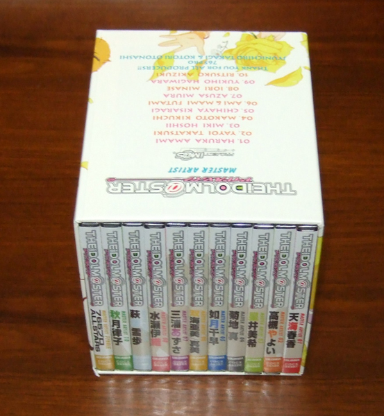 新品 CD アイドルマスター MASTER ARTIST 初回版全11巻+収納BOX拍卖
