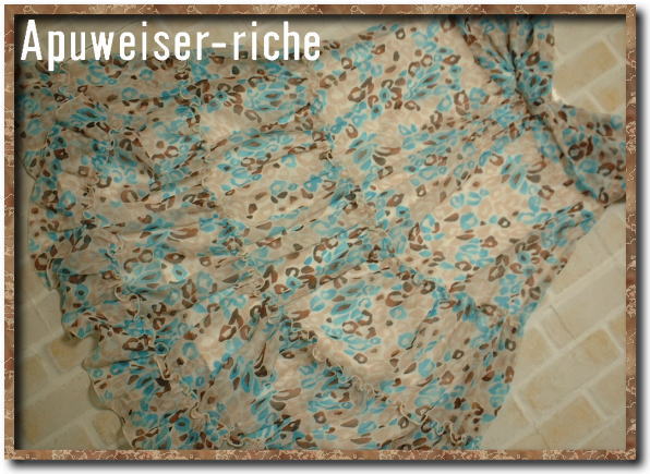 ☆Apuweiser-riche アプワイザーリッシェ シフォンワンピース 白☆拍卖