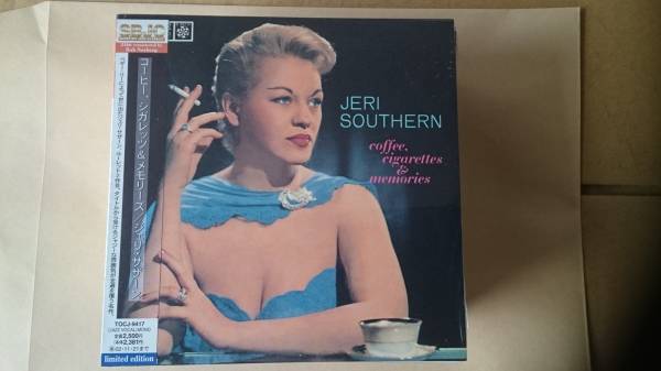 ジェリ・サザーン【コーヒー、シガレッツ&メモリーズ 】紙ジャケ新品未開封 CDHYJ33拍卖