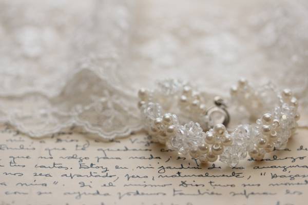 *クリスタルビーズ&パールいっぱいブレスレット拍卖