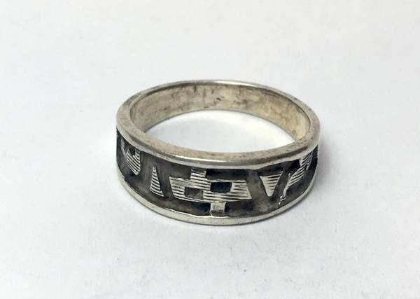 ビンテージ シルバーリング/指輪/シルバー製 12号 #A拍卖