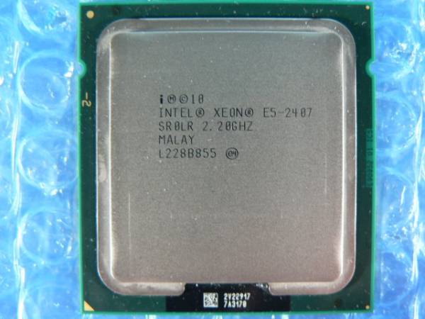 1AXS // Intel Xeon E5-2407 2.20GHz SR0LR Quad(4)-Core Sandy Bridge-EN M1 Socket1356 (LGA1356) // HP ProLiant ML350e Gen8 取外拍卖