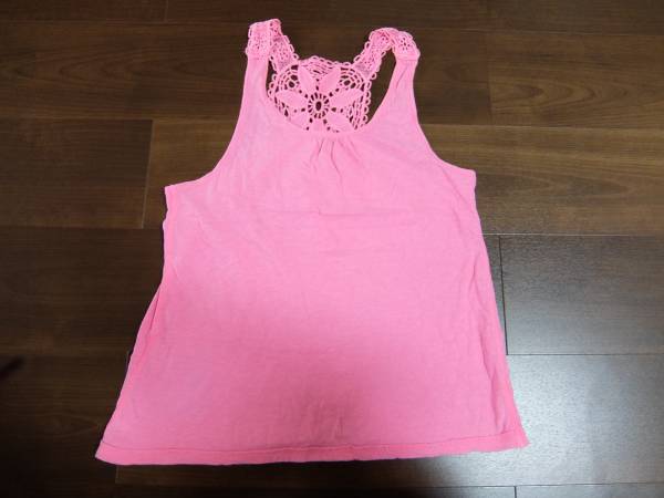 H&Mの綿ピンクタンクトップS拍卖