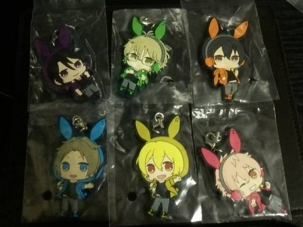 ♪『ツキウタ』♪Six Gravity♪ラバーストラップ♪未開封♪拍卖