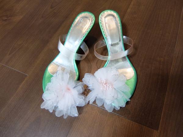 レアPEACH JOHNの花サンダルSサイズ美品拍卖