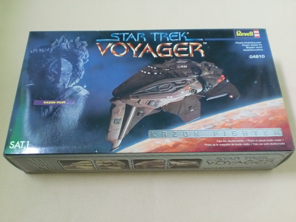 ドイツ レベル 33㎝ スタートレック カゾンファイター STAR TREK VOYAGER KAZON FIGHTER Revell 04810拍卖