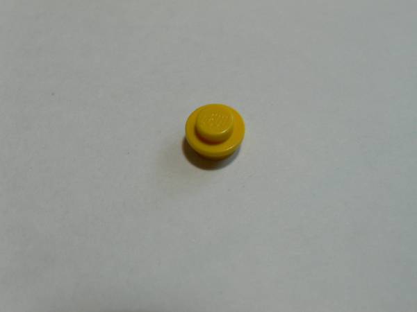 LEGOレゴ・パーツ<プレート・ラウンド1x1イエロー>エレメントID:614124拍卖