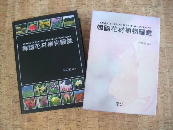 ∞ 韓国花材植物図鑑 河順恵、著 PLANTS OF KOREAN FLOWER ARRANGEMENT = ハングク・ファジャー・シンマス・トガム ●古書匂有り●拍卖