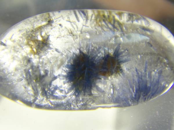 天然石 高品質! 美! デュモルチェライトインクォーツ 約7.5ct拍卖