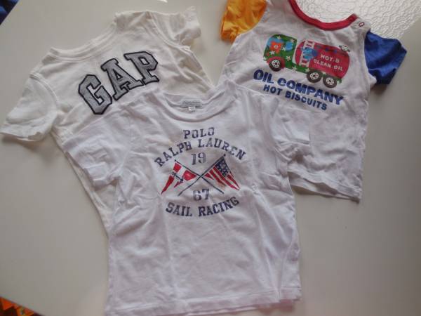 ラルフローレン ホットビスケッツ ギャップ 90サイズ 半袖Tシャツ ティシャツ 3点セット キッズ 子供服 男女兼用 即決あり拍卖