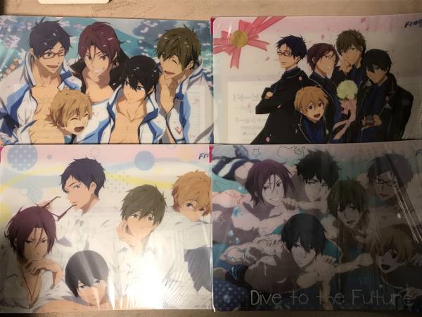 Free! -Eternal Summer- ランチマット 4柄セット拍卖