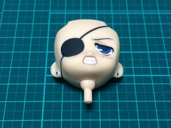 ねんどろいど パーツ 黒執事 シエル・ファントムハイヴ 顔 表情 照れ顔/怒り顔/眼帯拍卖