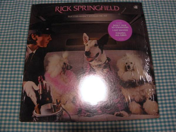 米LP■リック・スプリング・フィールド/SUCCESS HASN’T SPOILED ME YET■美品■P017拍卖
